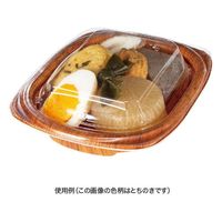リスパック 軽食容器 ホット こんもり 16-13B うたかたオレンジ RLFK215 1パック(50点)（直送品）