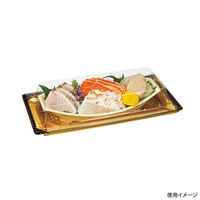 リスパック 盛り舟 7B 桐木目 FCAA521 1ケース(50点×16))（直送品）