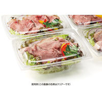 リスパック 惣菜容器 バイオ ナチュール 14-37B 黒 PBPS161 1パック(50点)（直送品）