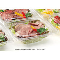 リスパック サラダ容器 バイオ ナチュール18-37B PBPS370 1ケース(50点×12))（直送品）