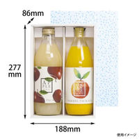 ヤマニパッケージ 贈答箱 ビンボトル1L×2本 EE-19 1ケース(1点×50))（直送品）