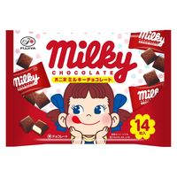 14粒ミルキーチョコレート袋 1セット（1袋×3） 不二家 チョコレート 個包装 小分け