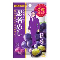 忍者めし 巨峰 1セット（1袋×10） UHA味覚糖 グミ