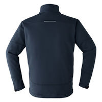 Asahicho ソフトシェルジャケット 51038 チャコール×ブラック LLサイズ 1枚（直送品）