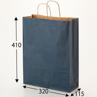 シモジマ 25チャームバッグ 2才 未晒 紺C 003201404 1束(50枚)