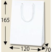 シモジマ Kバッグ Tー4 白エンボス 006144210 1束(10枚)