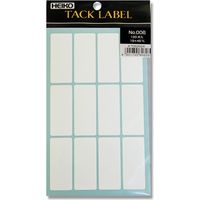 シモジマ タックラベル No.006 19×45 007062624 1束(120片)