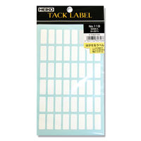 シモジマ タックラベル No.119 8×20 007062725 1束(528片)