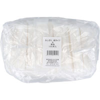 iiもの本舗 業務用 おしぼり 紙タイプ 丸 無地 100本入 1袋