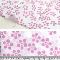 日本紐釦貿易 NBK 小絞手ぬぐい 小花ピンク 33×90cm 手芸・ハンドメイド用品 MYM33238 1枚