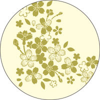 ササガワ *証書用紙 A4判 金桜 10-1705 1冊(10枚)