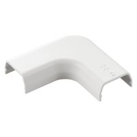 エレコム 配線カバー モール 接続ユニット 曲ガリ 壁用 フラットモール ホワイト LD-GAFM2MWH 1個