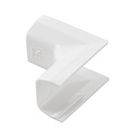 エレコム 配線カバー モール 接続ユニット 入ズミ 壁用 フラットモール ホワイト LD-GAFR1MWH 1個