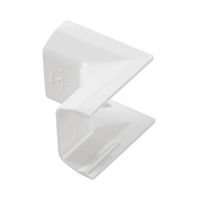 エレコム 配線カバー モール 接続ユニット 入ズミ 壁用 フラットモール ホワイト LD-GAFR2MWH 1個