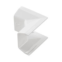 エレコム 配線カバー モール 接続ユニット 入ズミ 壁用 フラットモール ホワイト LD-GAFR3MWH 1個