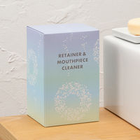 専用処方でしっかりと汚れを取り除菌する矯正用器具・マウスピース洗浄剤 除菌率99.9％つけ置きタイプ 120錠 白元アース 限定