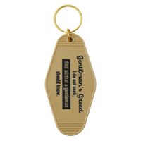 日本出版販売 GR モーテルキーホルダー BE×BK GR647555 1セット(5個)（直送品）