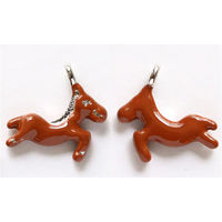 日本紐釦貿易 干支チャーム【うま:午】 シルバー 10個入 A22-138S-10 1袋10個入(3袋、合計30（直送品）