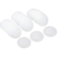 日本紐釦貿易 プラスチック製 ツツミボタン くるみボタン φ40mm 50個入 CGP40 1袋50個入(2袋、合計10（直送品）