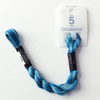 LECIEN COSMO(コスモ) 手芸家 洋輔さんとコラボ グラデーション Seasons5番刺しゅう糸 6本入1箱 カラーNo.106（直送品）