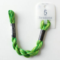 LECIEN COSMO(コスモ) 手芸家 洋輔さんとコラボ グラデーション Seasons5番刺しゅう糸 6本入1箱 カラーNo.107（直送品）