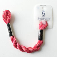 LECIEN COSMO(コスモ) 手芸家 洋輔さんとコラボ グラデーション Seasons5番刺しゅう糸 6本入1箱 カラーNo.112（直送品）