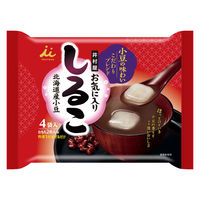 井村屋 徳用 お気に入りしるこ 北海道産小豆 4袋入り 1セット（1個×2）餅