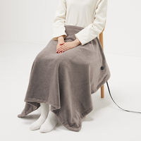 無印良品 洗えるUSBブランケット ダークベージュ MJ-UBL11DBE 良品計画