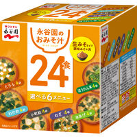 箱入り生みそタイプ徳用みそ汁（24食）1セット（1箱×3） 永谷園