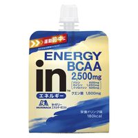 inゼリー（インゼリー）　エネルギーBCAA（運動前・中に）　栄養ドリンク味　1セット（1個（180g）×6）　森永製菓