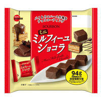 チョコレート菓子 食べきりサイズ ミニミルフィーユショコラ 94g 1セット（1個×6）