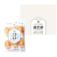 アデリー NISHIKI SENBEI 自然な素材でつくった錦煎餅 天日塩 11枚 NSA-01A 1箱（直送品）
