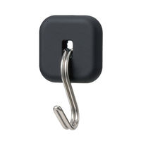 レック キッチンツールフック（強力マグネット）黒 K00598 1個