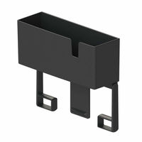 レック ラップ&ペーパーホルダー(マグネット)黒 K00564 1個