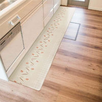 オカトー 拭けるインテリアマット45×240cm チューリップ 4905016019762 1個（直送品）