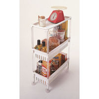 サンコープラスチック ルーチェワゴン3段 OW TSW-21 1個（直送品）