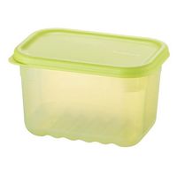 ロック＆ロック キープフレッシュ 鮮度保持 保存容器 長方形 640ml グリーン 食洗機・電子レンジ対応 1セット（1個×5）ベストコ