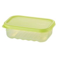 ロック＆ロック キープフレッシュ 鮮度保持 保存容器 長方形 330ml グリーン 食洗機・電子レンジ対応 1セット（1個×5）ベストコ