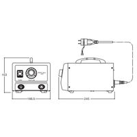 日本精密機械工作 リューターソニック パワーユニット LSC-45 1UNT（直送品）