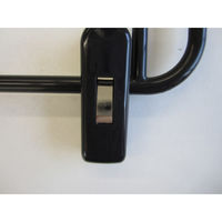 サワフジ スカートハンガー 4段 ブラック●1セット(1個×5) 4970161031778 1セット(1個×5)（直送品）