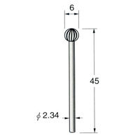 日本精密機械工作 スチールカッター プレーンカット 3本 C5006 1BOX（直送品）