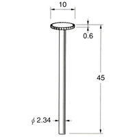 日本精密機械工作 スチールカッター クラウンソー 1本 C1610（直送品）