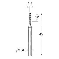 日本精密機械工作 ツイストドリル(スチール鋼) 5本 T2014 1BOX（直送品）