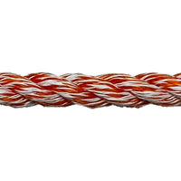 名古屋製綱 ハイクレロープ オレンジ 18mm×100m 1巻（直送品）