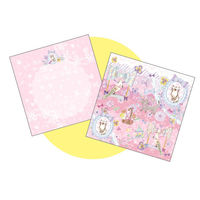 レモン ましかくミニレター ゆめるへん×10パック(2柄) 887448x10 SET 1箱(10パック入)（直送品）