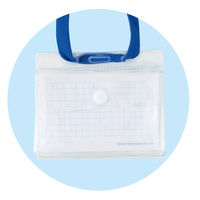 レモン ポケットタイプ吊り下げストラップ付き名札ホルダー 887505x10 SET 1箱(10パック入)