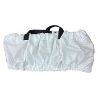 アラオ タイヤ養生カバー 黒 AR-4235-1 1セット(4枚入)（直送品）