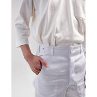 セブンユニフォーム 男性用パンツ・ホワイト78 AL0430-2 1セット(2枚入)（直送品）