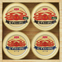 ニッスイ 2024【御歳暮】のし付き 紅ずわいがに缶詰セット NK-50A 1箱（直送品）