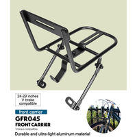 GORIX GFR045 フロントラック マットブラック 43696 1個（直送品）